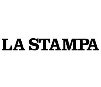 Logo del quotidiano La Stampa sul sito del FIADEL