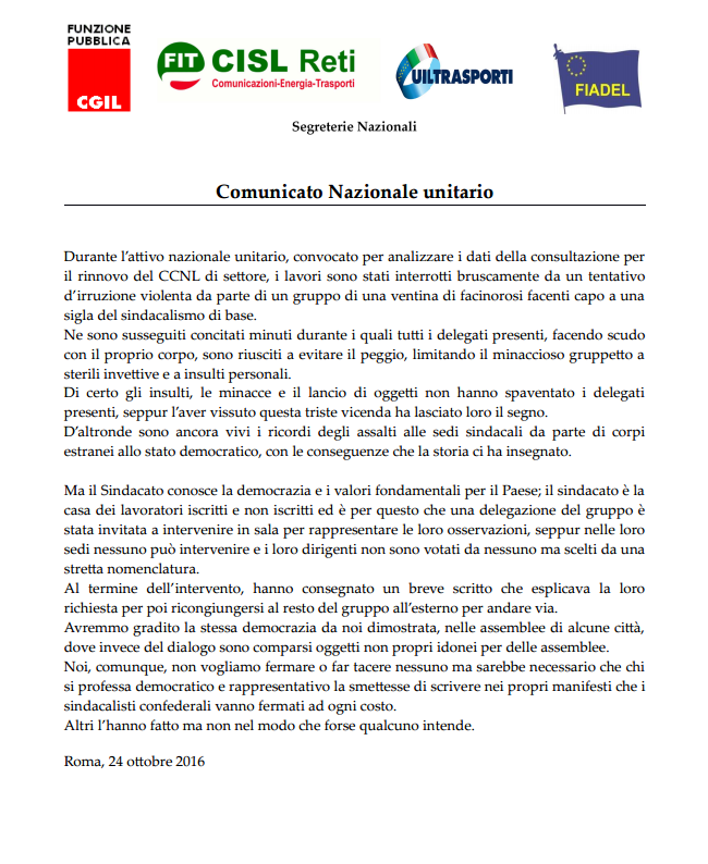 comunicato-nazionale-unitario-24-ottobre-2016